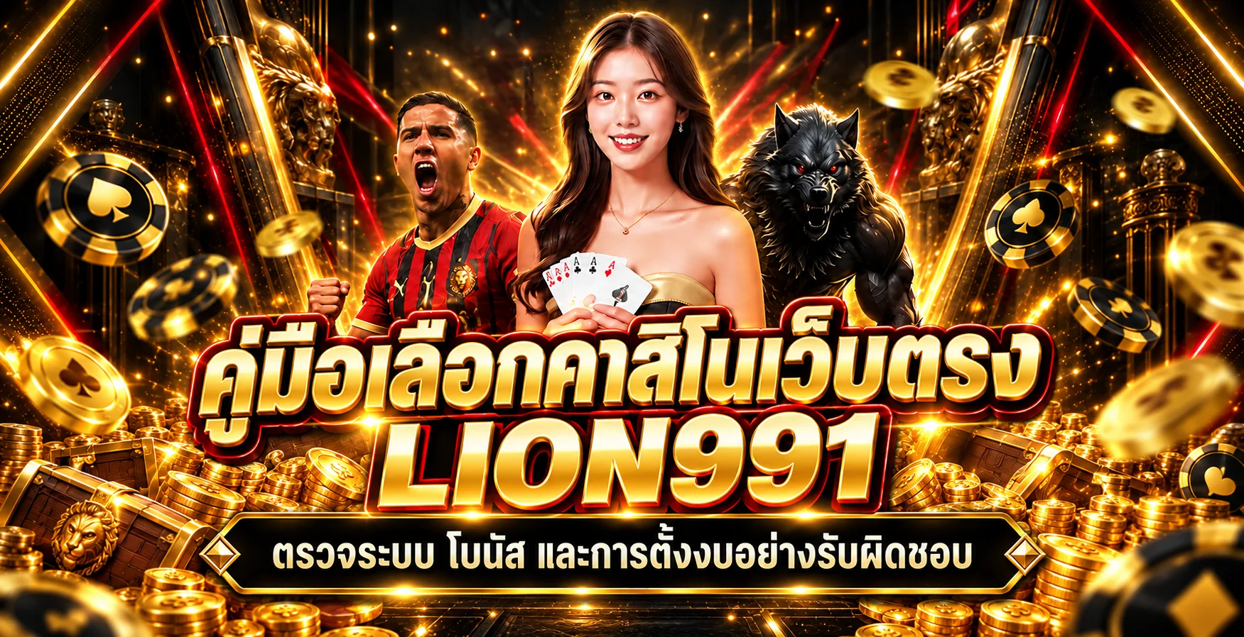 LION991 คู่มือเลือกคาสิโนเว็บตรงอย่างมีข้อมูล